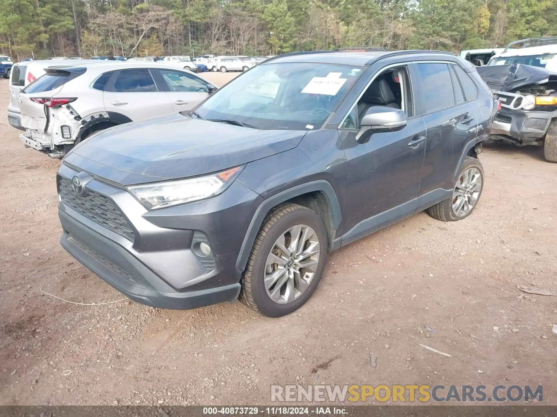 2 fotografías del automóvil dañado 2T3C1RFV9MC159118 TOYOTA RAV4 2021