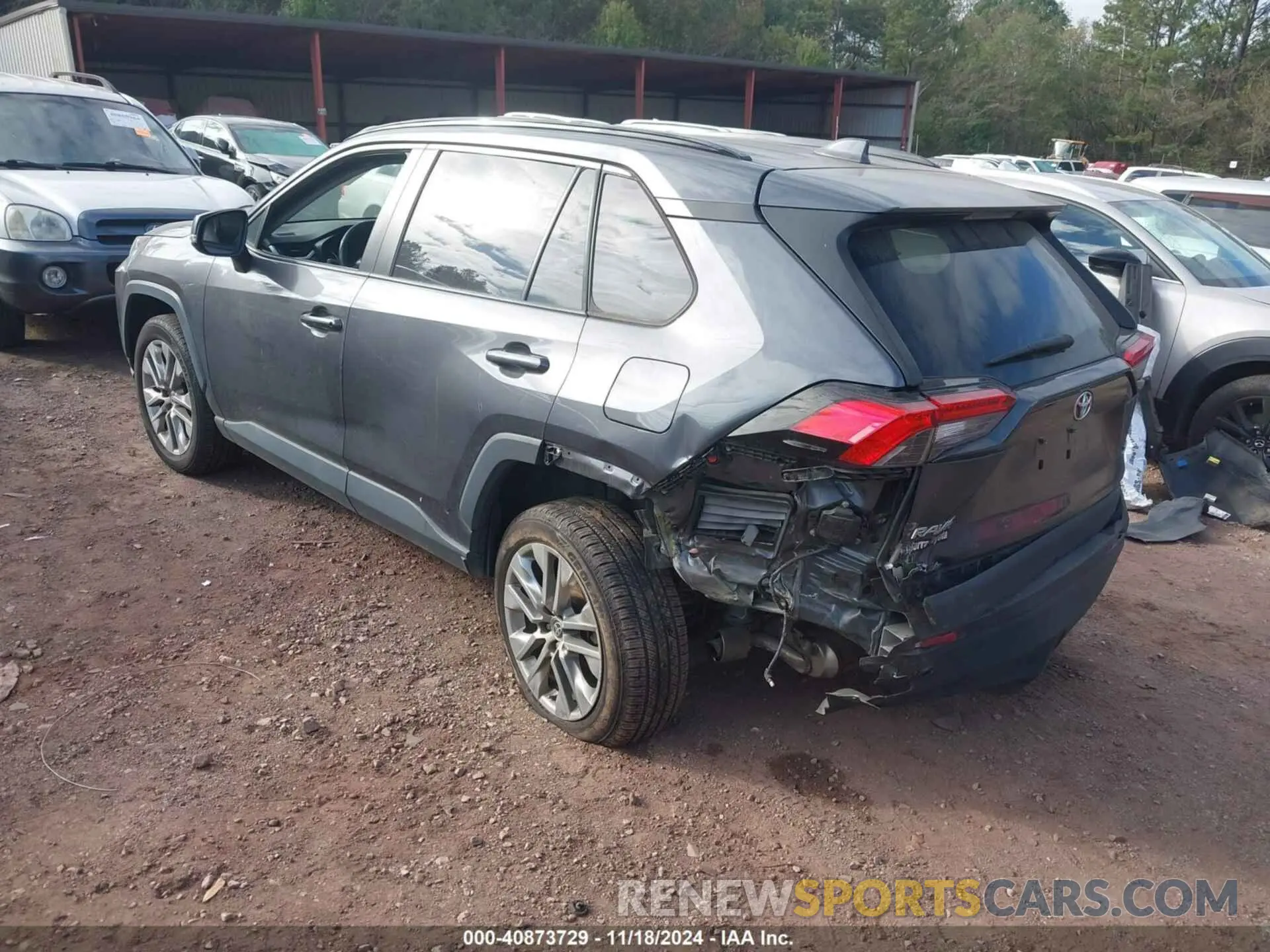 3 fotografías del automóvil dañado 2T3C1RFV9MC159118 TOYOTA RAV4 2021