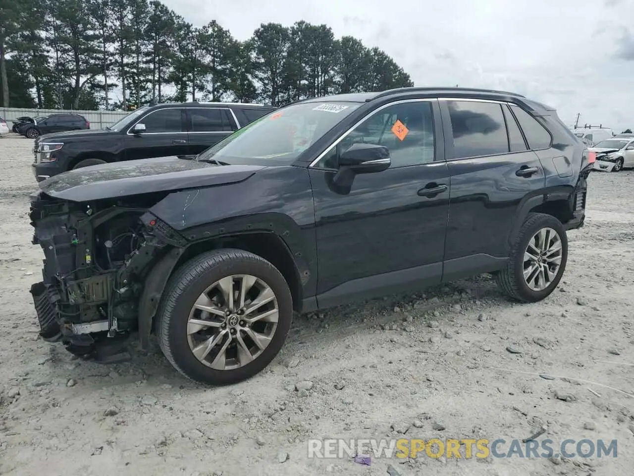 1 fotografías del automóvil dañado 2T3C1RFV9MW162776 TOYOTA RAV4 2021