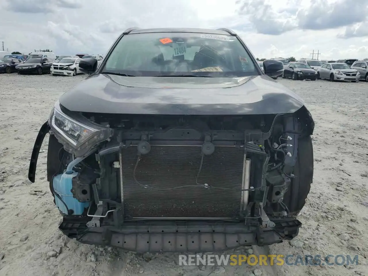 5 fotografías del automóvil dañado 2T3C1RFV9MW162776 TOYOTA RAV4 2021