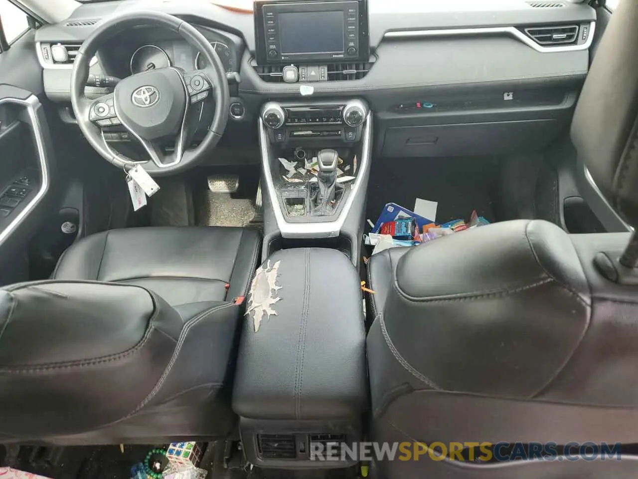 8 fotografías del automóvil dañado 2T3C1RFV9MW162776 TOYOTA RAV4 2021