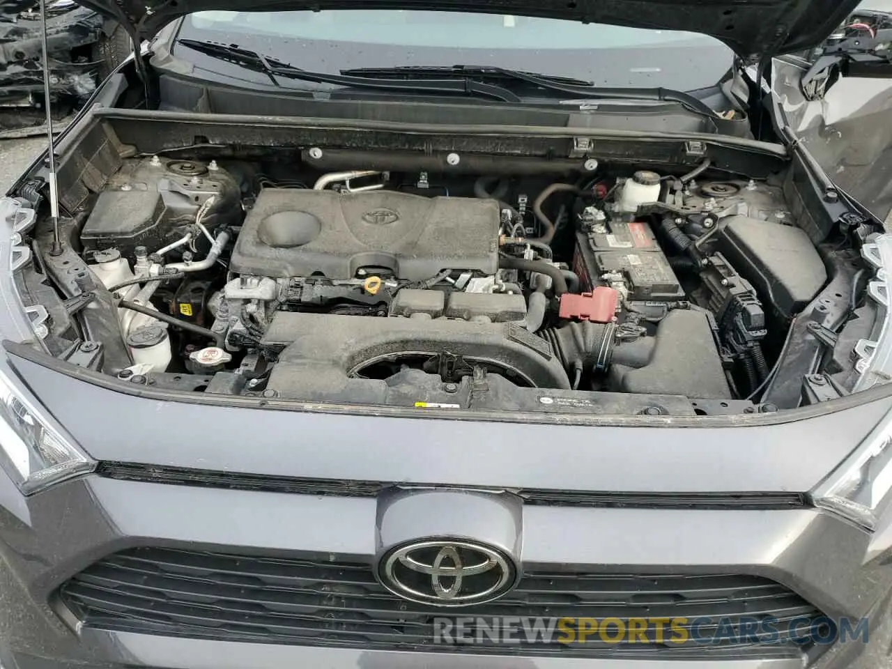 12 fotografías del automóvil dañado 2T3C1RFV9MW164432 TOYOTA RAV4 2021