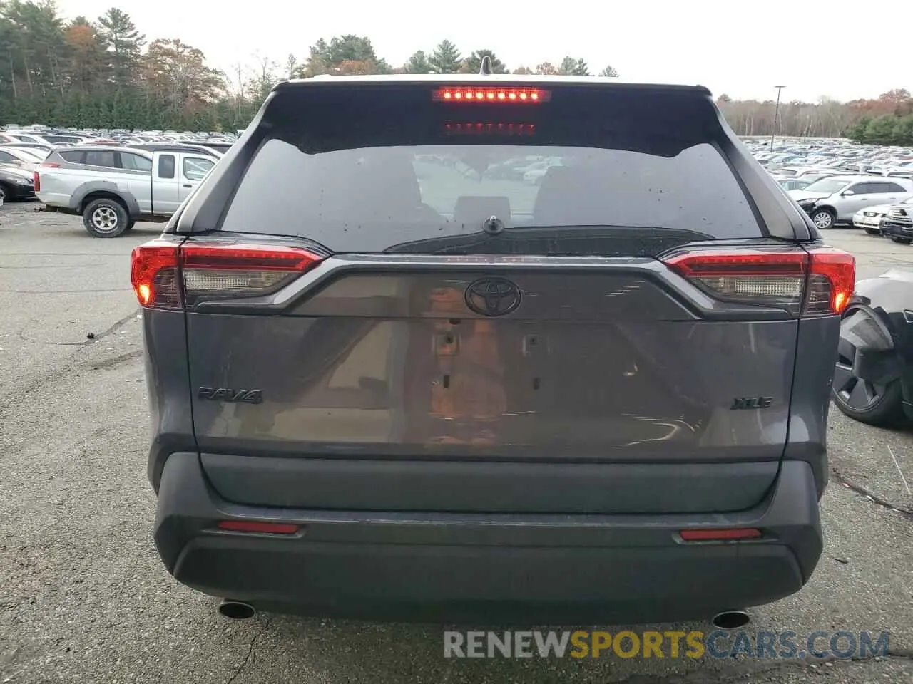 6 fotografías del automóvil dañado 2T3C1RFV9MW164432 TOYOTA RAV4 2021