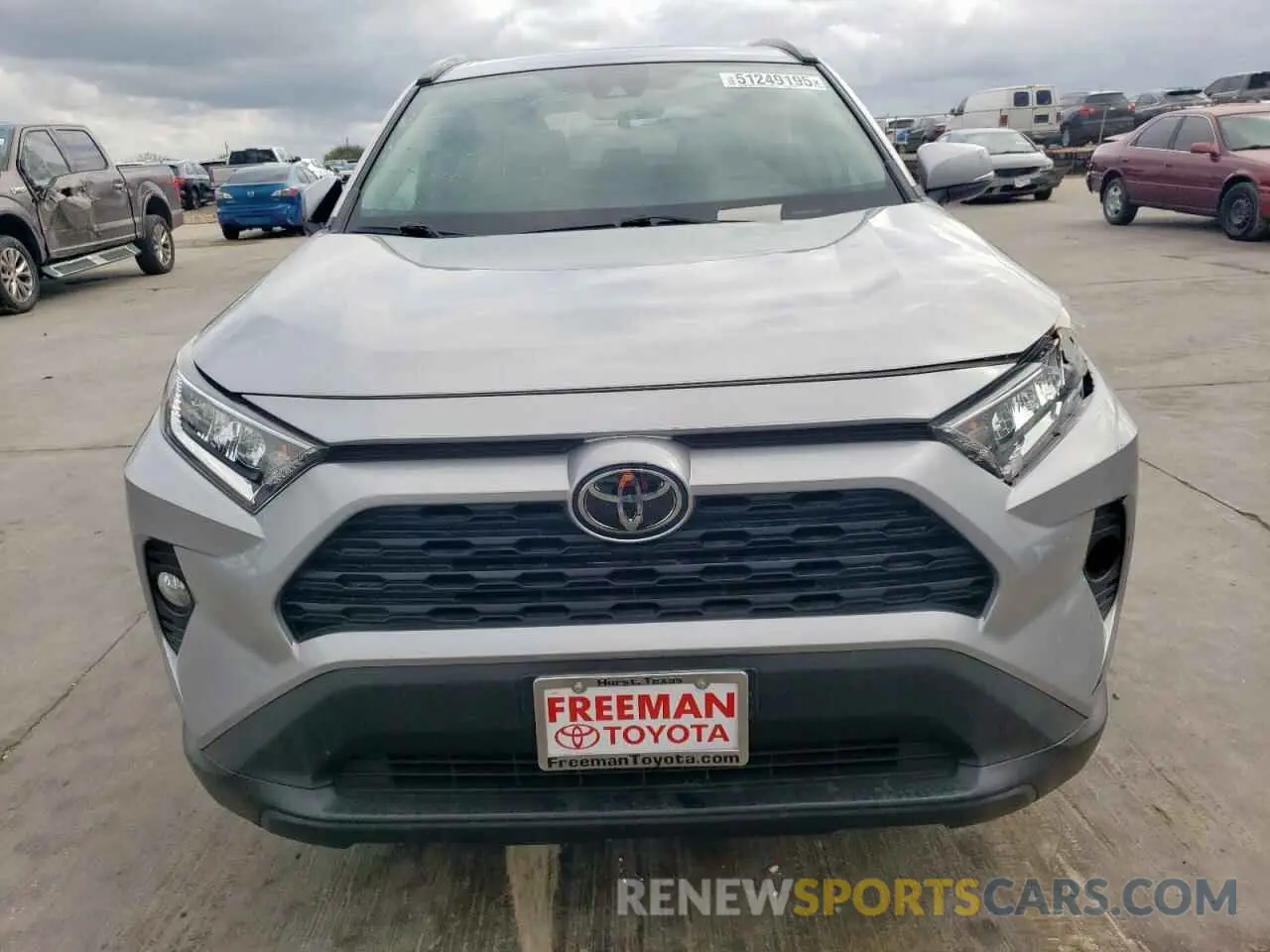 5 fotografías del automóvil dañado 2T3C1RFVXMC098605 TOYOTA RAV4 2021