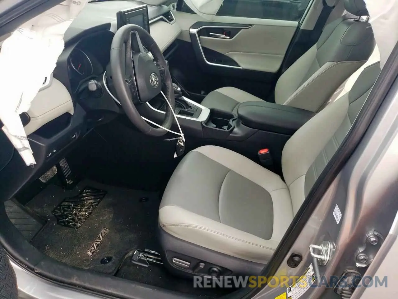 7 fotografías del automóvil dañado 2T3C1RFVXMC098605 TOYOTA RAV4 2021