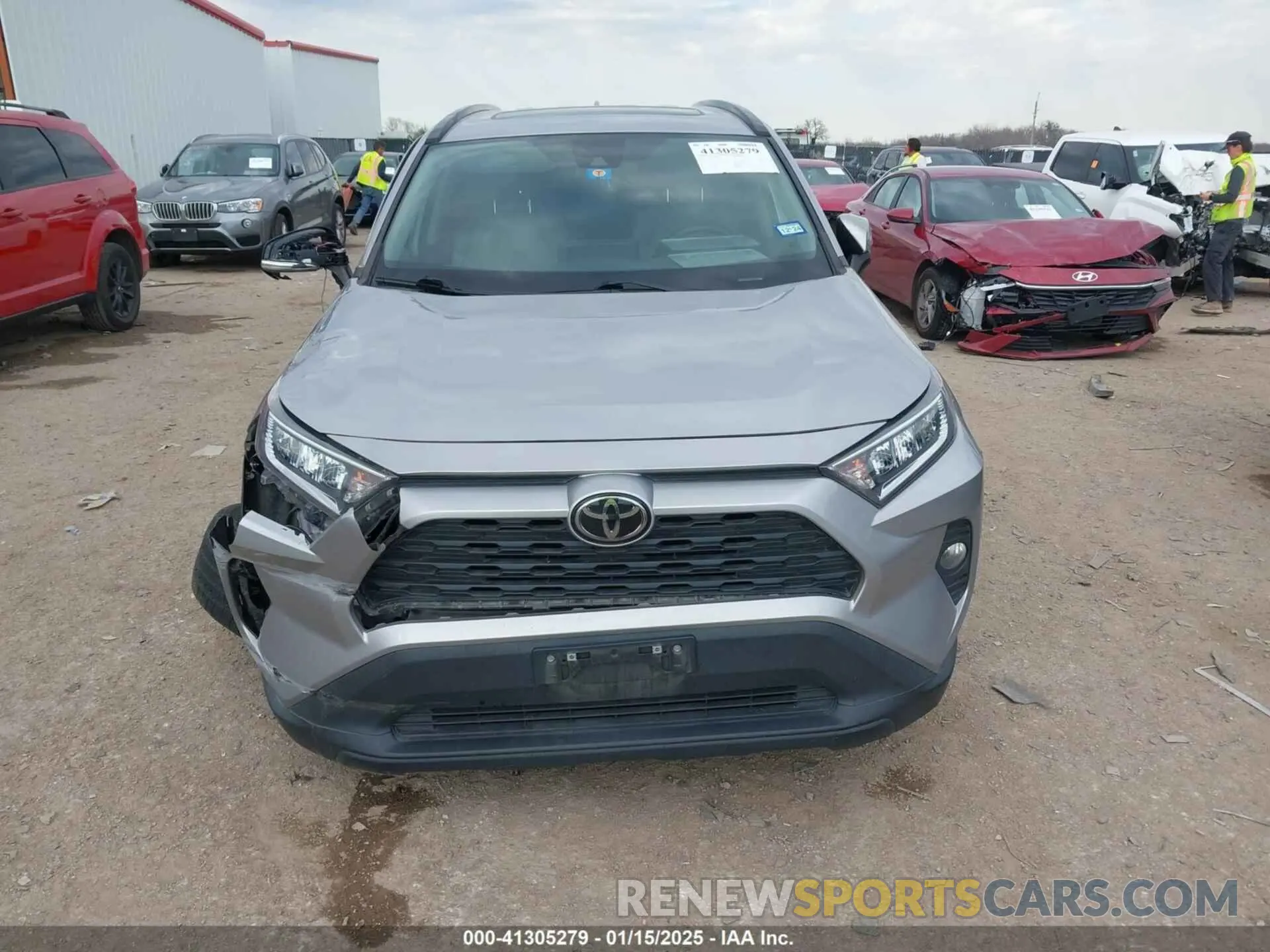 12 fotografías del automóvil dañado 2T3C1RFVXMC106718 TOYOTA RAV4 2021