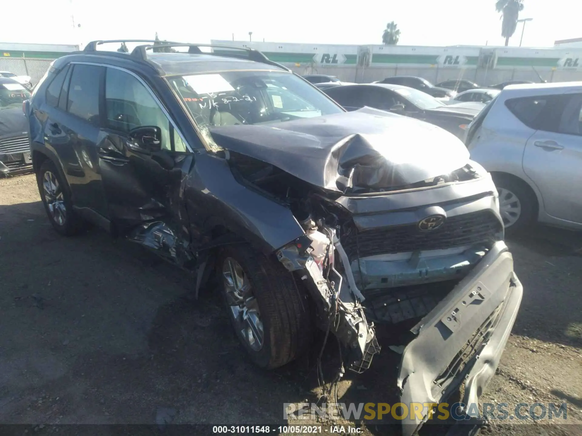 1 fotografías del automóvil dañado 2T3C1RFVXMC140433 TOYOTA RAV4 2021