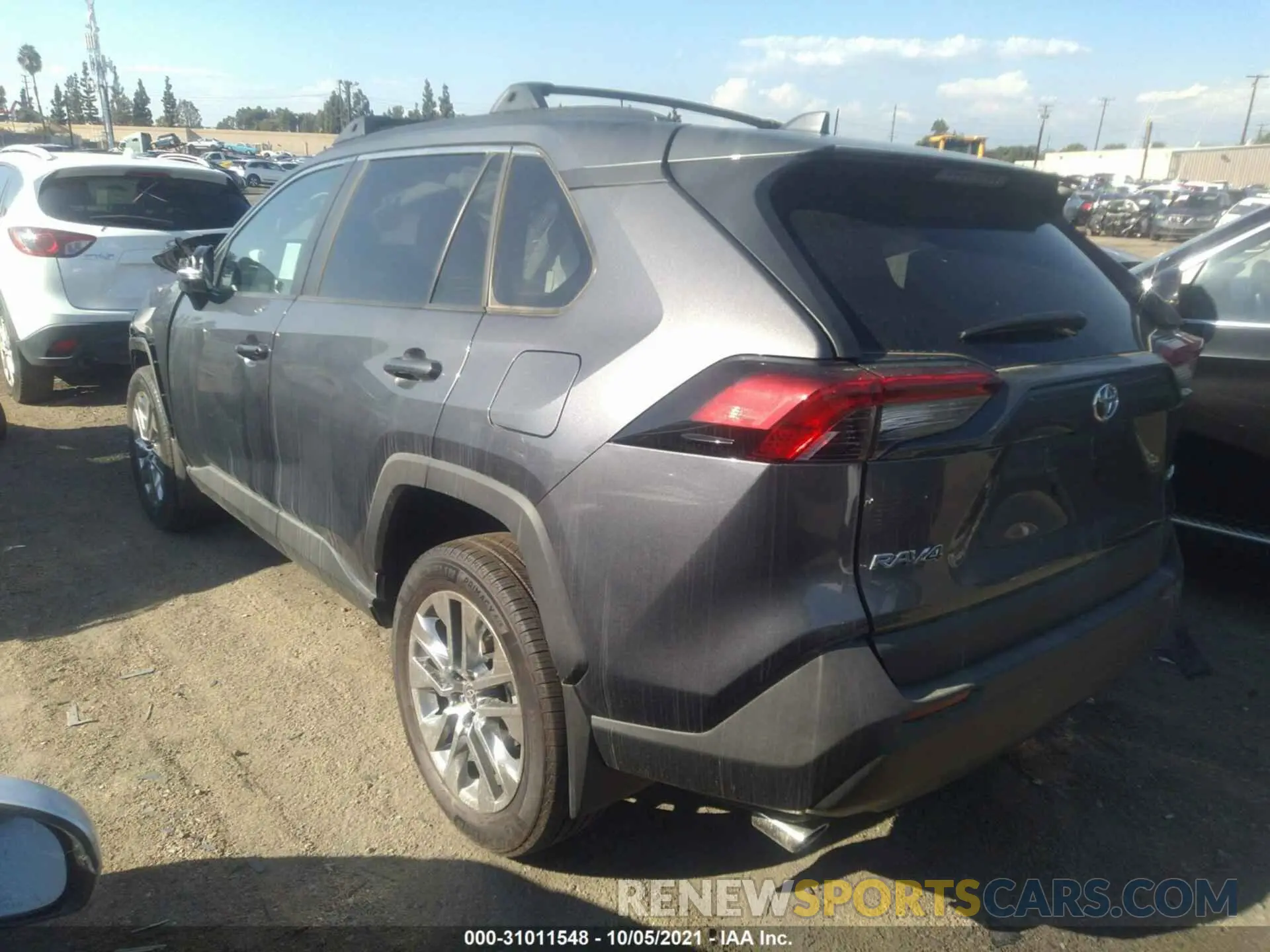 3 fotografías del automóvil dañado 2T3C1RFVXMC140433 TOYOTA RAV4 2021