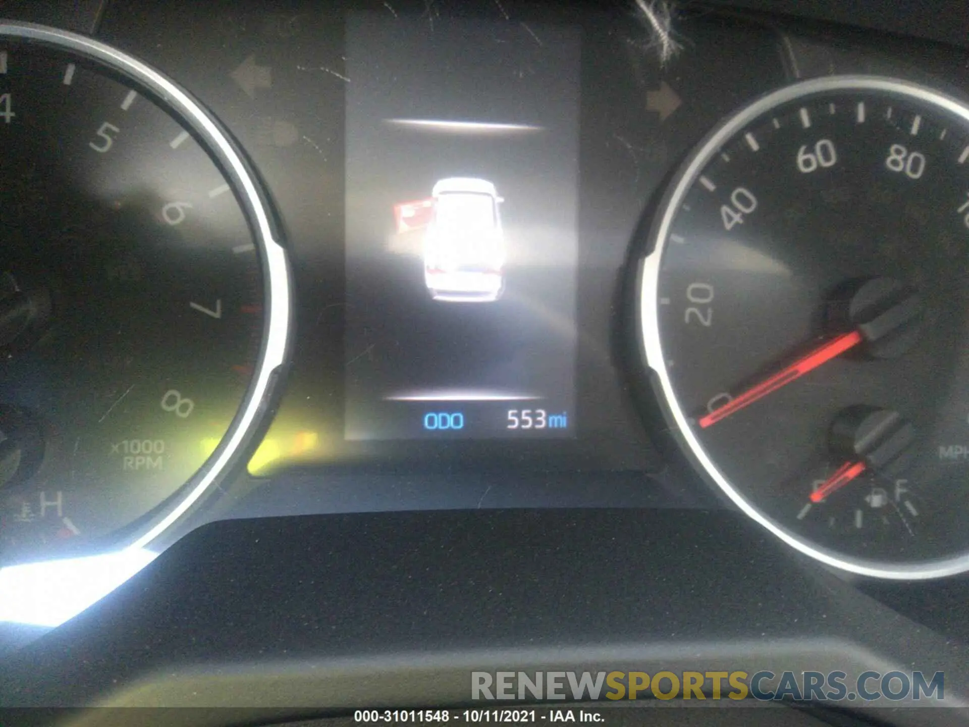 7 fotografías del automóvil dañado 2T3C1RFVXMC140433 TOYOTA RAV4 2021