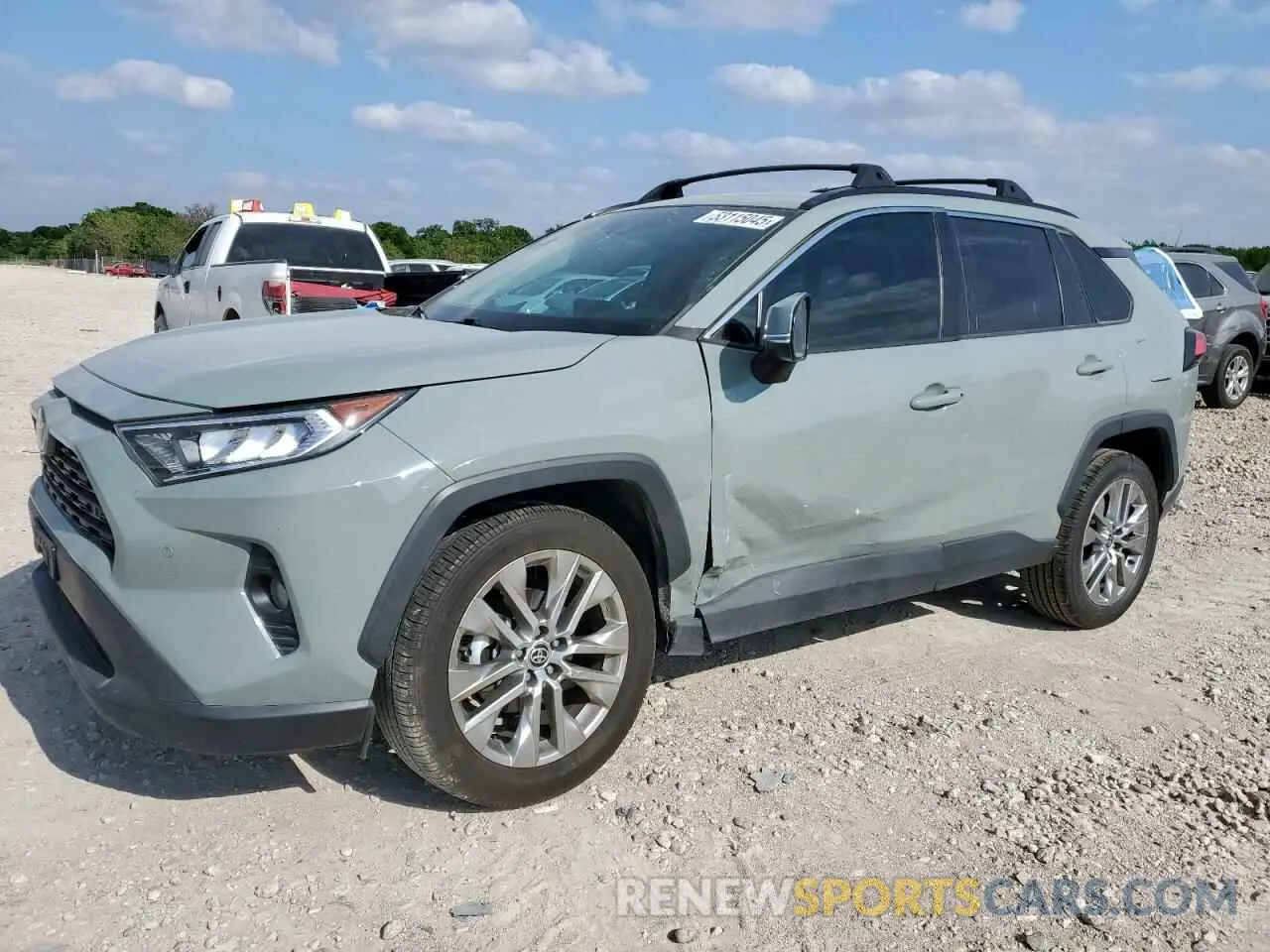 1 fotografías del automóvil dañado 2T3C1RFVXMW138003 TOYOTA RAV4 2021