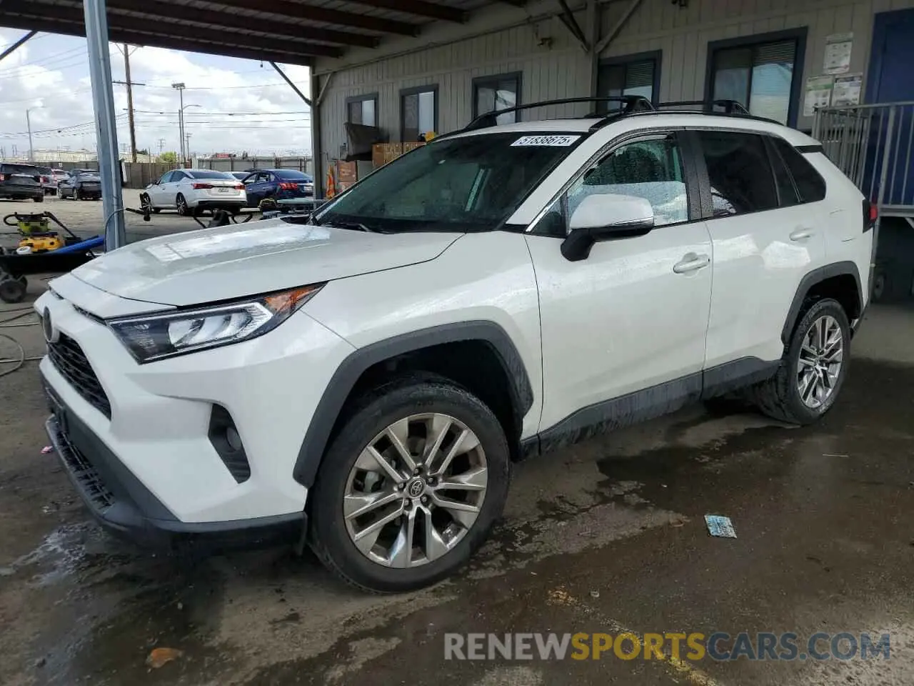 1 fotografías del automóvil dañado 2T3C1RFVXMW150412 TOYOTA RAV4 2021