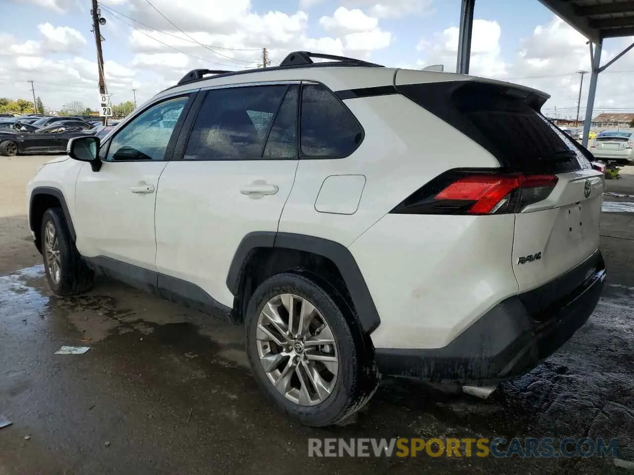 2 fotografías del automóvil dañado 2T3C1RFVXMW150412 TOYOTA RAV4 2021
