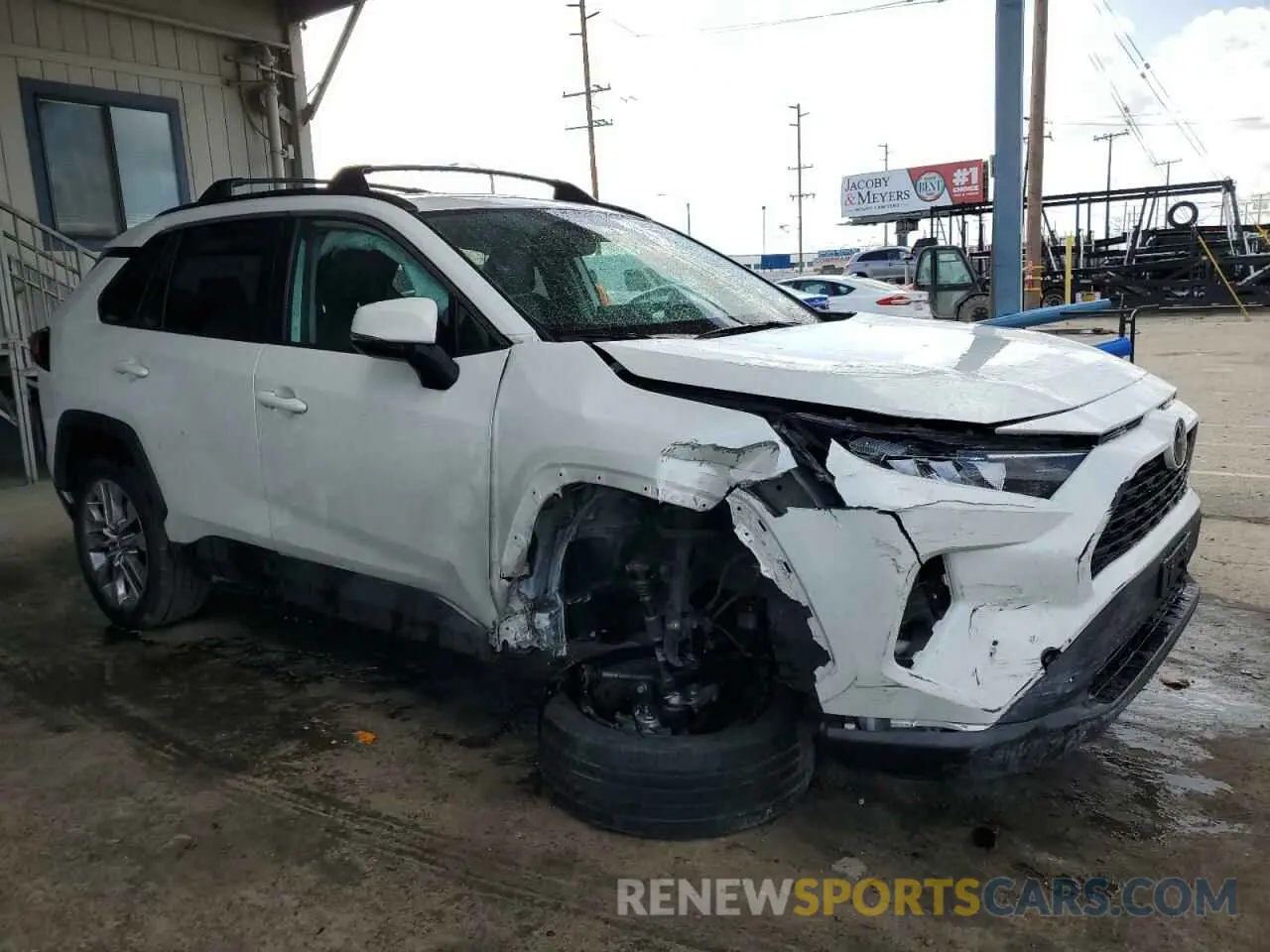 4 fotografías del automóvil dañado 2T3C1RFVXMW150412 TOYOTA RAV4 2021