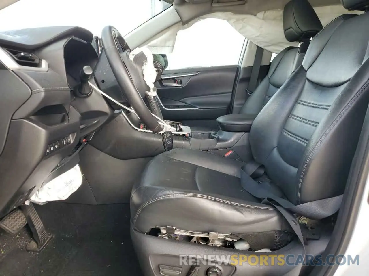 7 fotografías del automóvil dañado 2T3C1RFVXMW150412 TOYOTA RAV4 2021