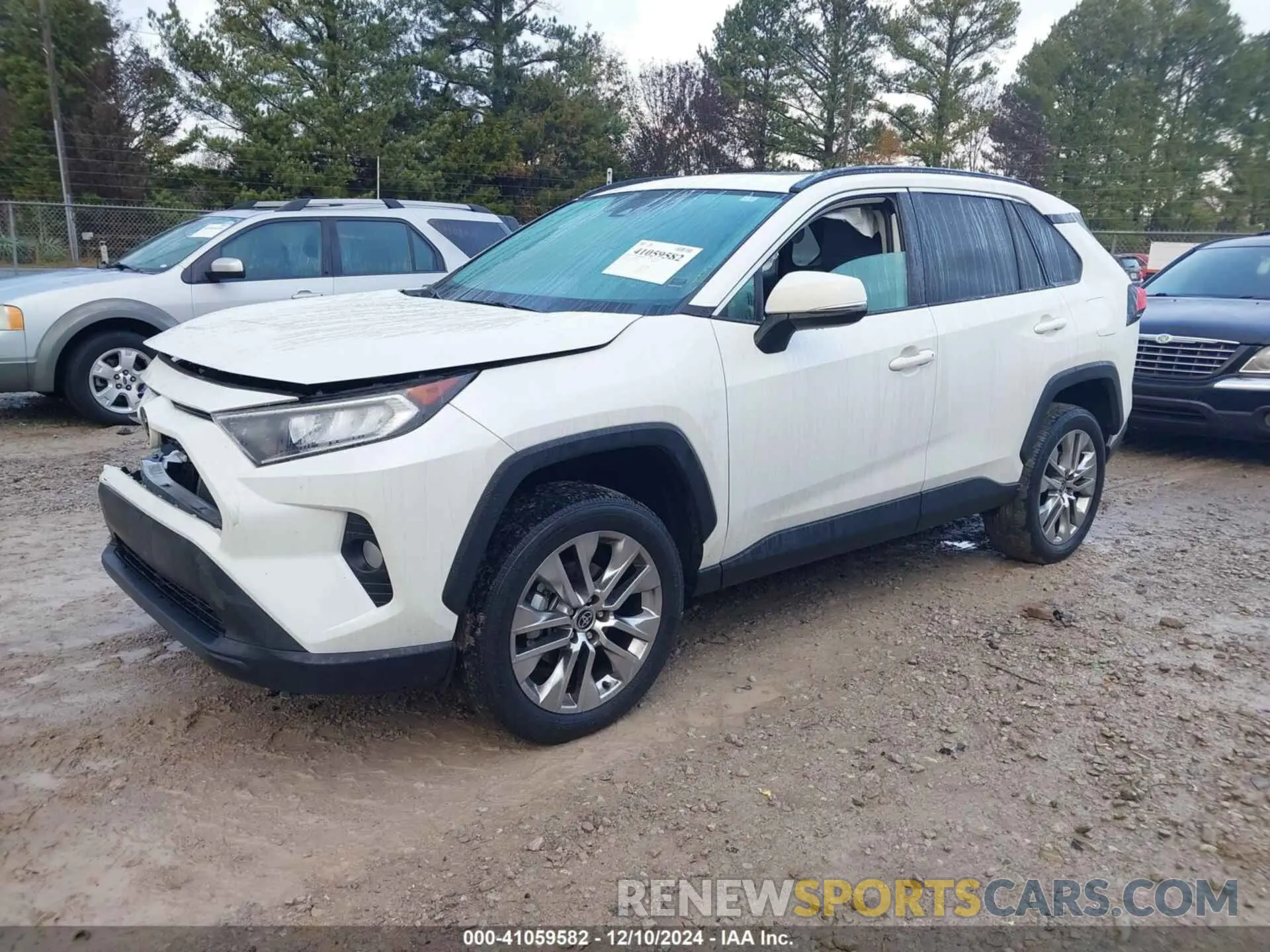 2 fotografías del automóvil dañado 2T3C1RFVXMW154802 TOYOTA RAV4 2021