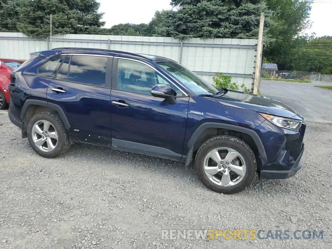 4 fotografías del automóvil dañado 2T3D6RFV3MW011390 TOYOTA RAV4 2021