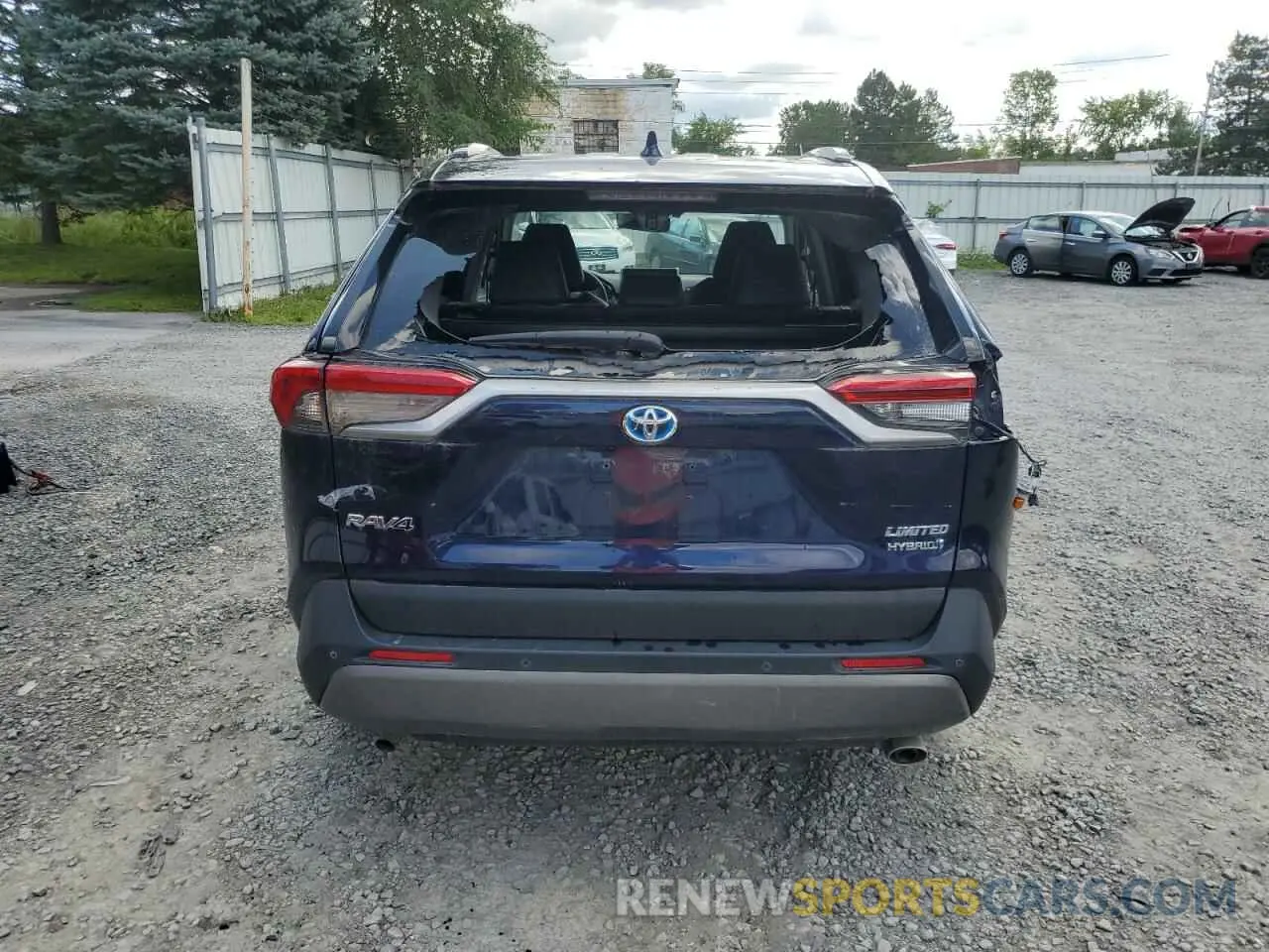 6 fotografías del automóvil dañado 2T3D6RFV3MW011390 TOYOTA RAV4 2021