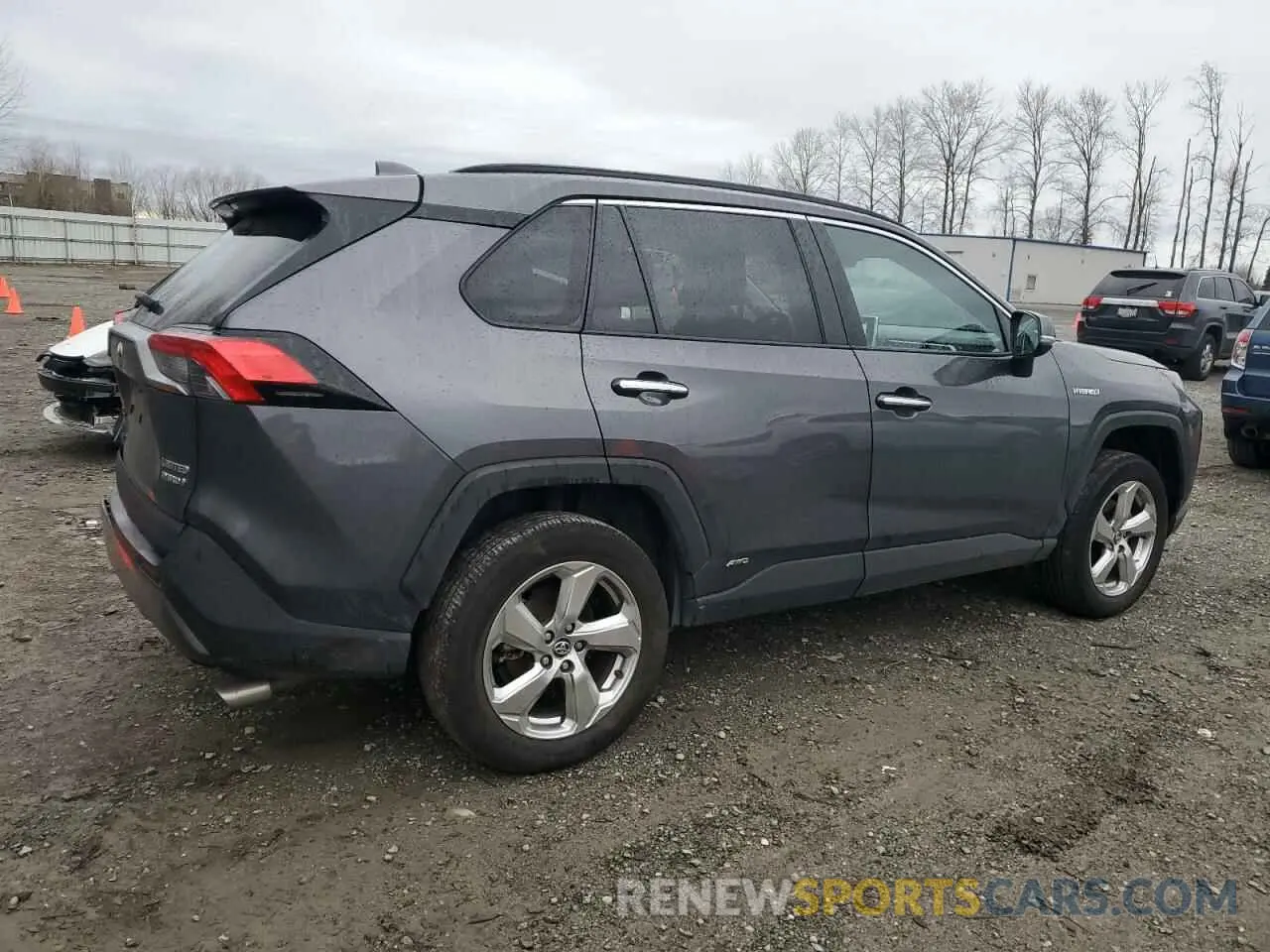 3 fotografías del automóvil dañado 2T3D6RFV6MW009553 TOYOTA RAV4 2021