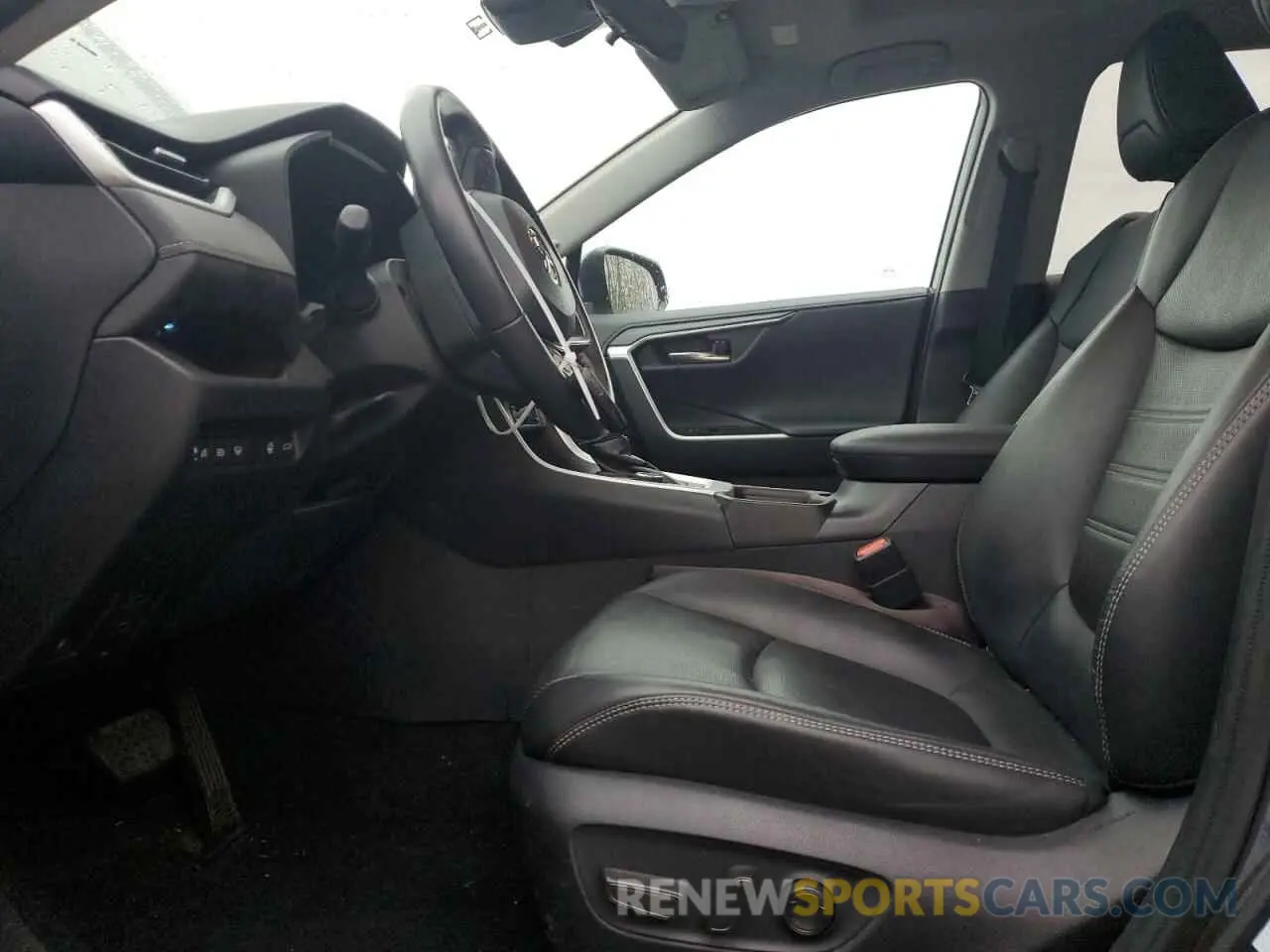 7 fotografías del automóvil dañado 2T3D6RFV6MW009553 TOYOTA RAV4 2021