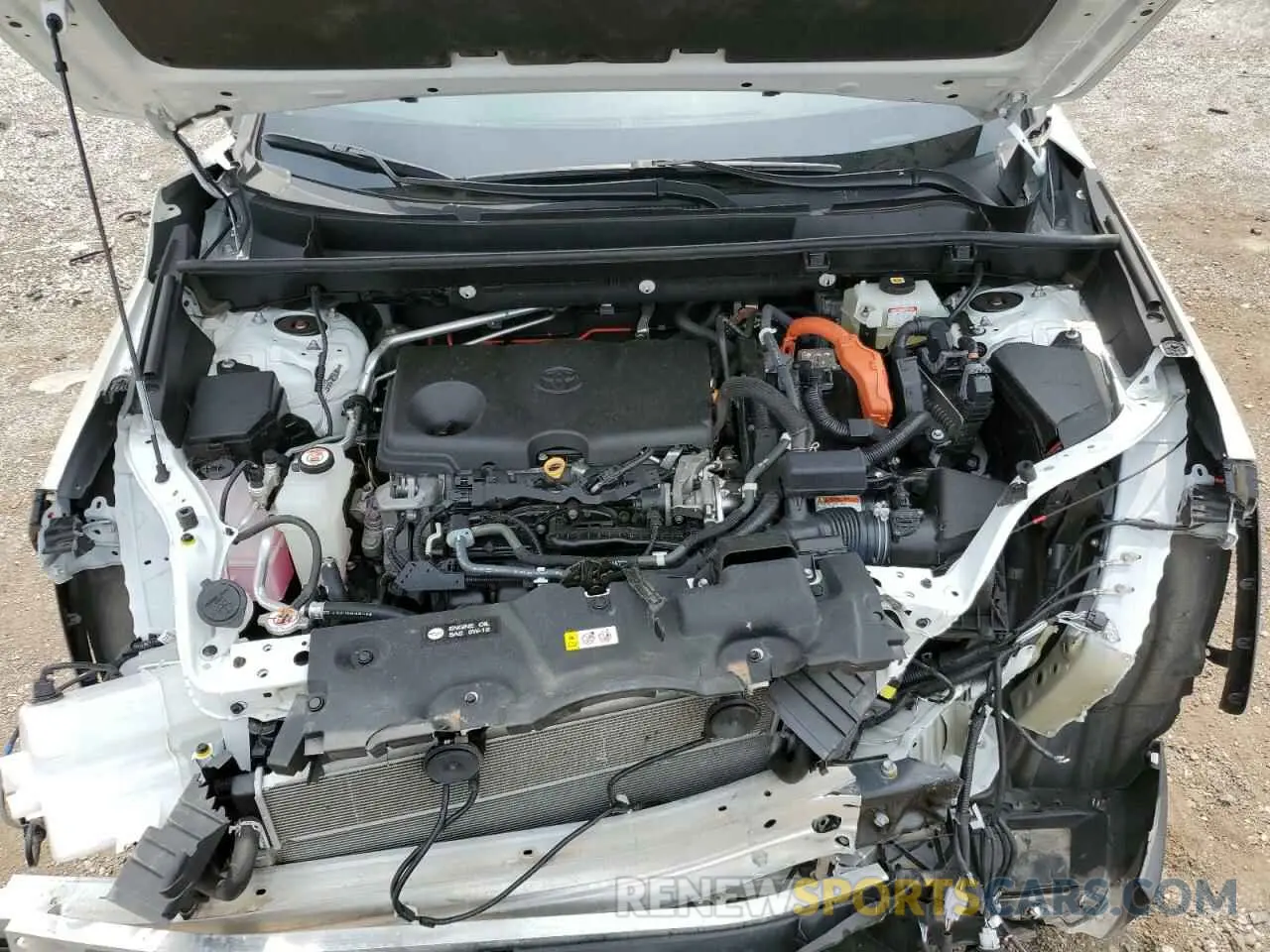 12 fotografías del automóvil dañado 2T3D6RFV6MW015871 TOYOTA RAV4 2021