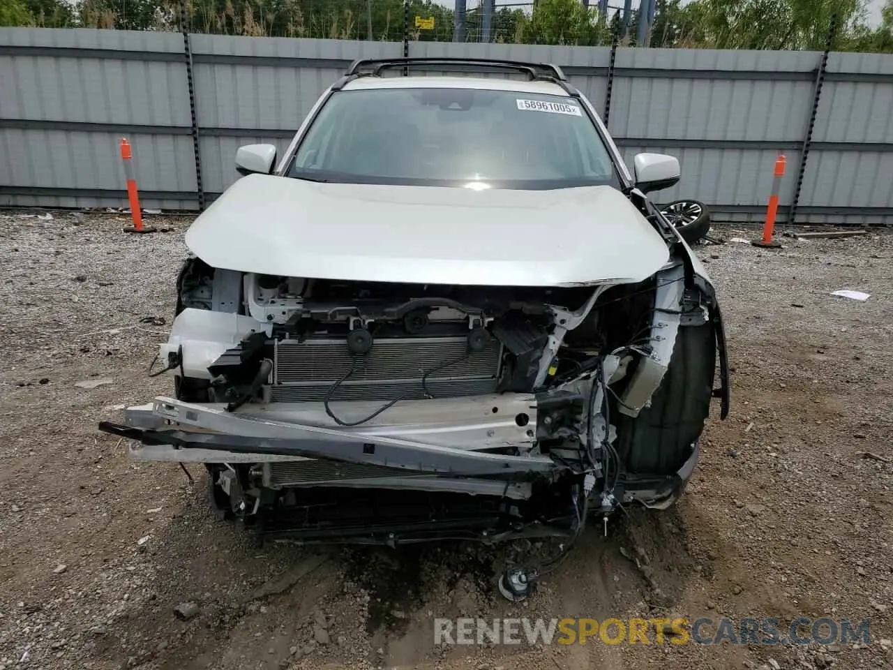 5 fotografías del automóvil dañado 2T3D6RFV6MW015871 TOYOTA RAV4 2021