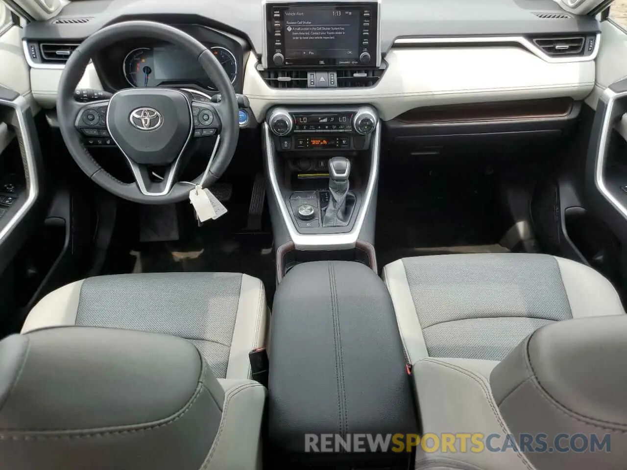 8 fotografías del automóvil dañado 2T3D6RFV6MW015871 TOYOTA RAV4 2021