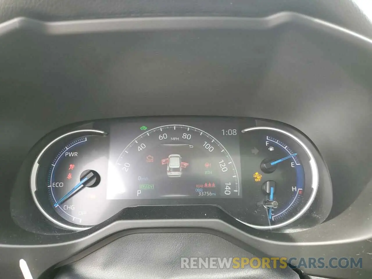 9 fotografías del automóvil dañado 2T3D6RFV6MW015871 TOYOTA RAV4 2021