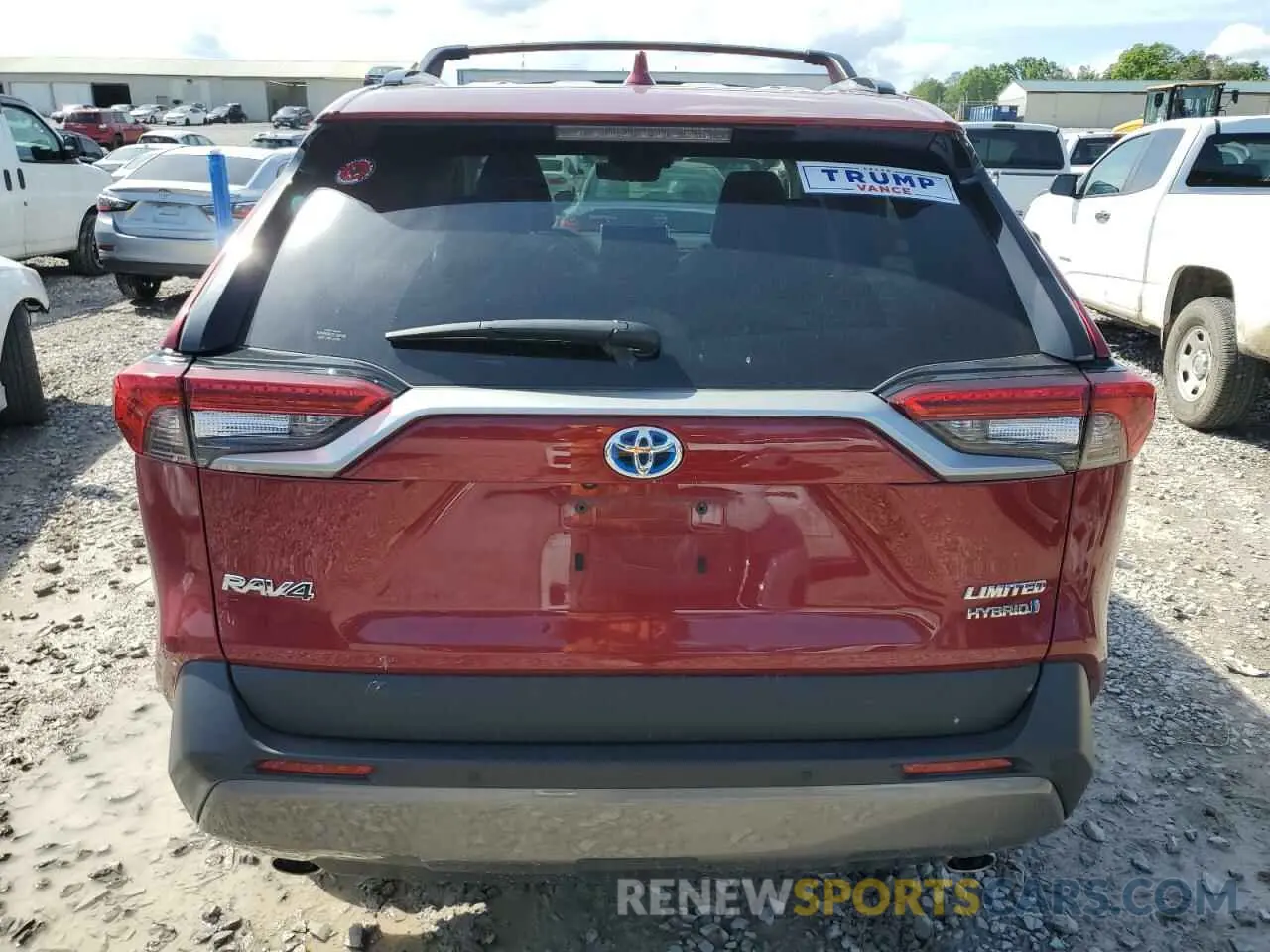 6 fotografías del automóvil dañado 2T3D6RFV7MW012784 TOYOTA RAV4 2021