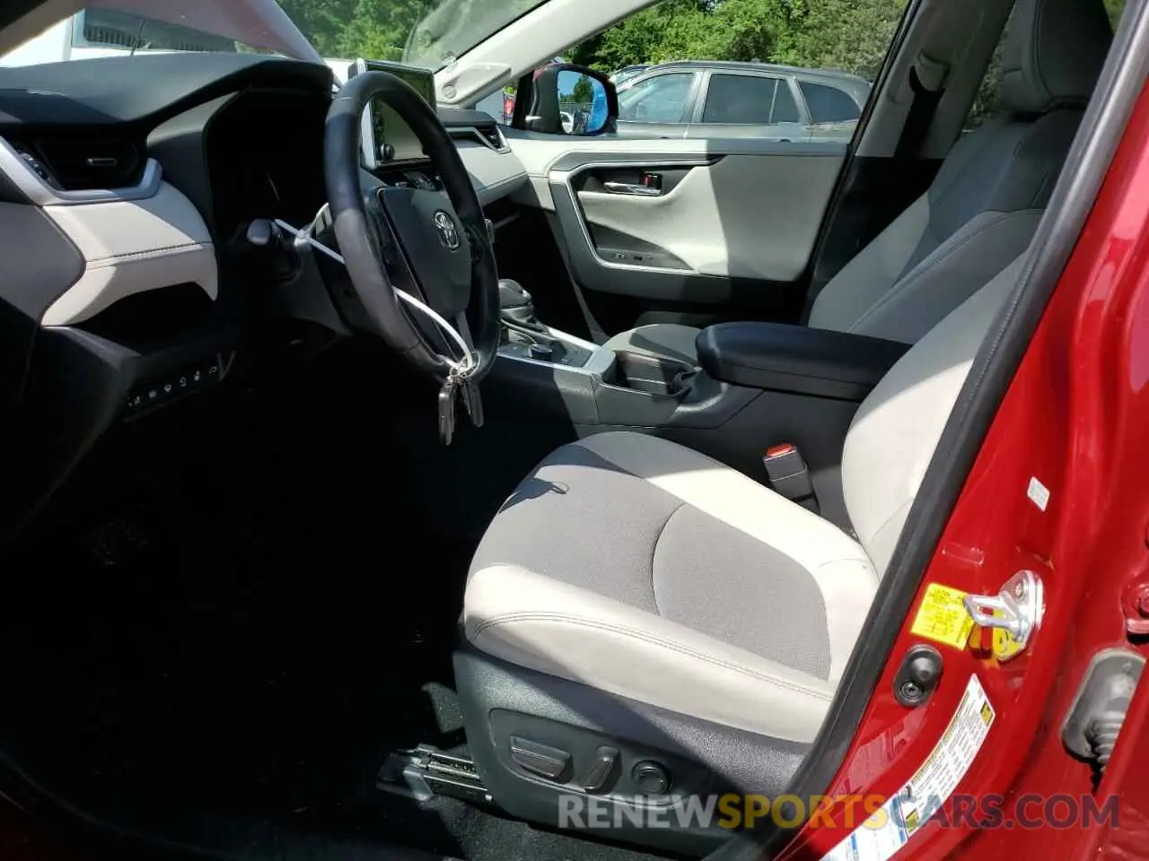 7 fotografías del automóvil dañado 2T3D6RFV7MW012784 TOYOTA RAV4 2021