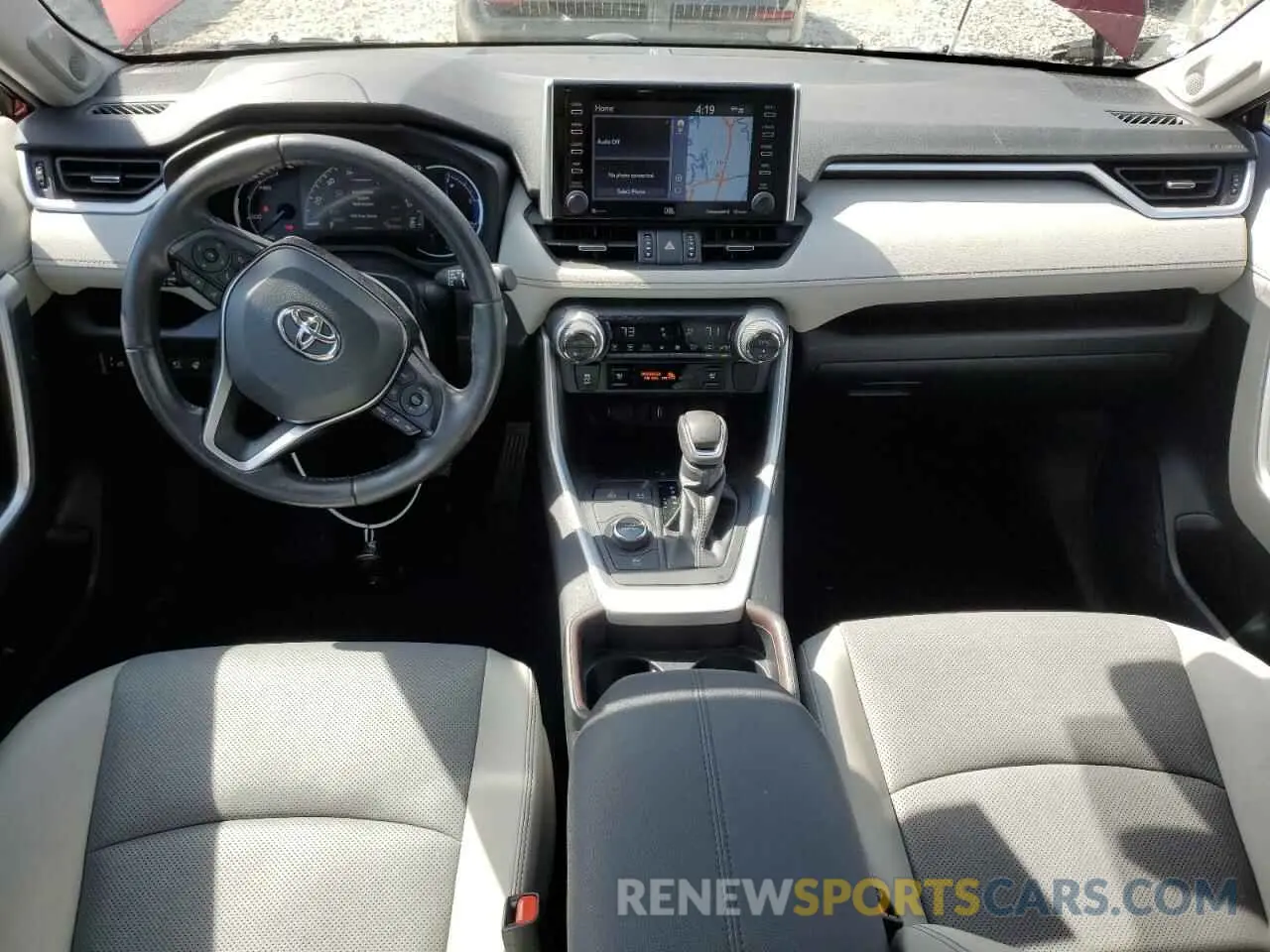 8 fotografías del automóvil dañado 2T3D6RFV7MW012784 TOYOTA RAV4 2021