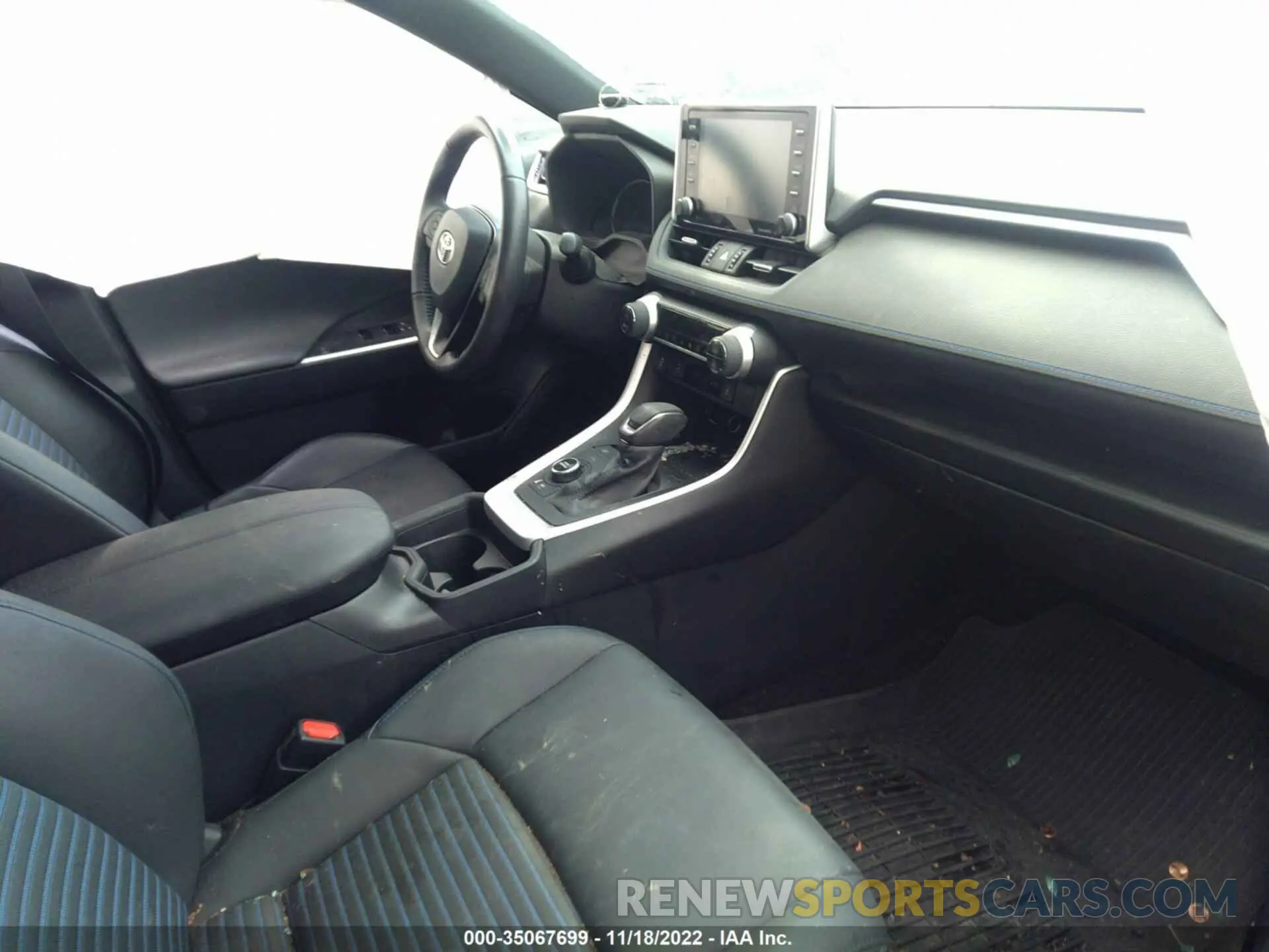 5 fotografías del automóvil dañado 2T3E6RFV1MW025017 TOYOTA RAV4 2021