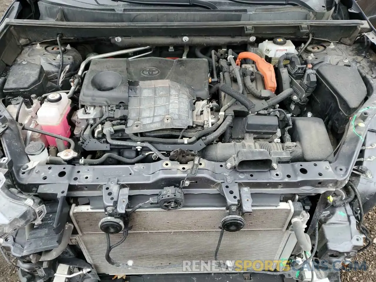 12 fotografías del automóvil dañado 2T3E6RFV4MW018563 TOYOTA RAV4 2021