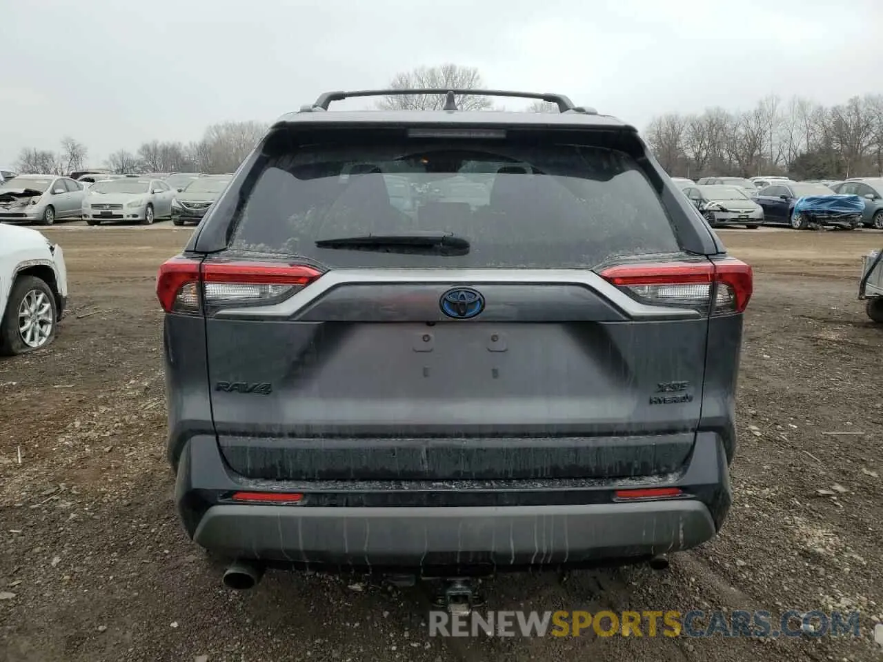 6 fotografías del automóvil dañado 2T3E6RFV4MW018563 TOYOTA RAV4 2021