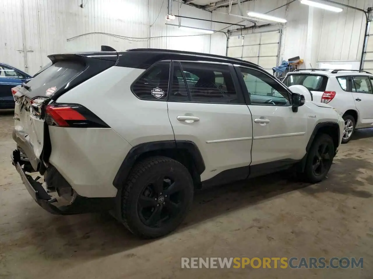 3 fotografías del automóvil dañado 2T3E6RFV5MW006969 TOYOTA RAV4 2021
