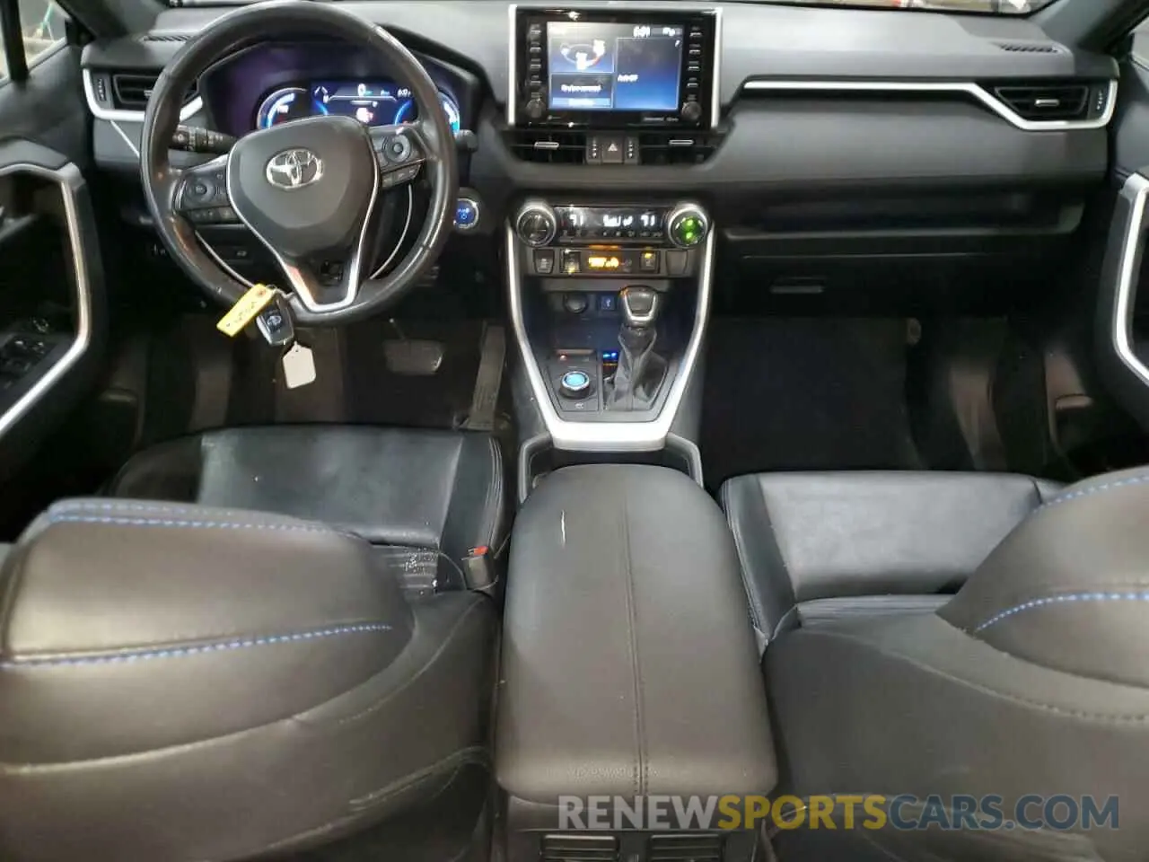 8 fotografías del automóvil dañado 2T3E6RFV5MW006969 TOYOTA RAV4 2021