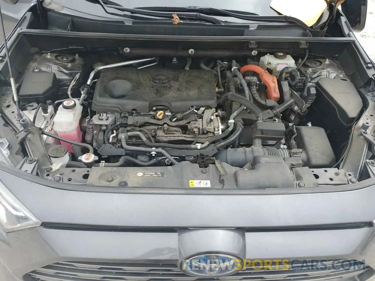 12 fotografías del automóvil dañado 2T3E6RFV8MW023037 TOYOTA RAV4 2021