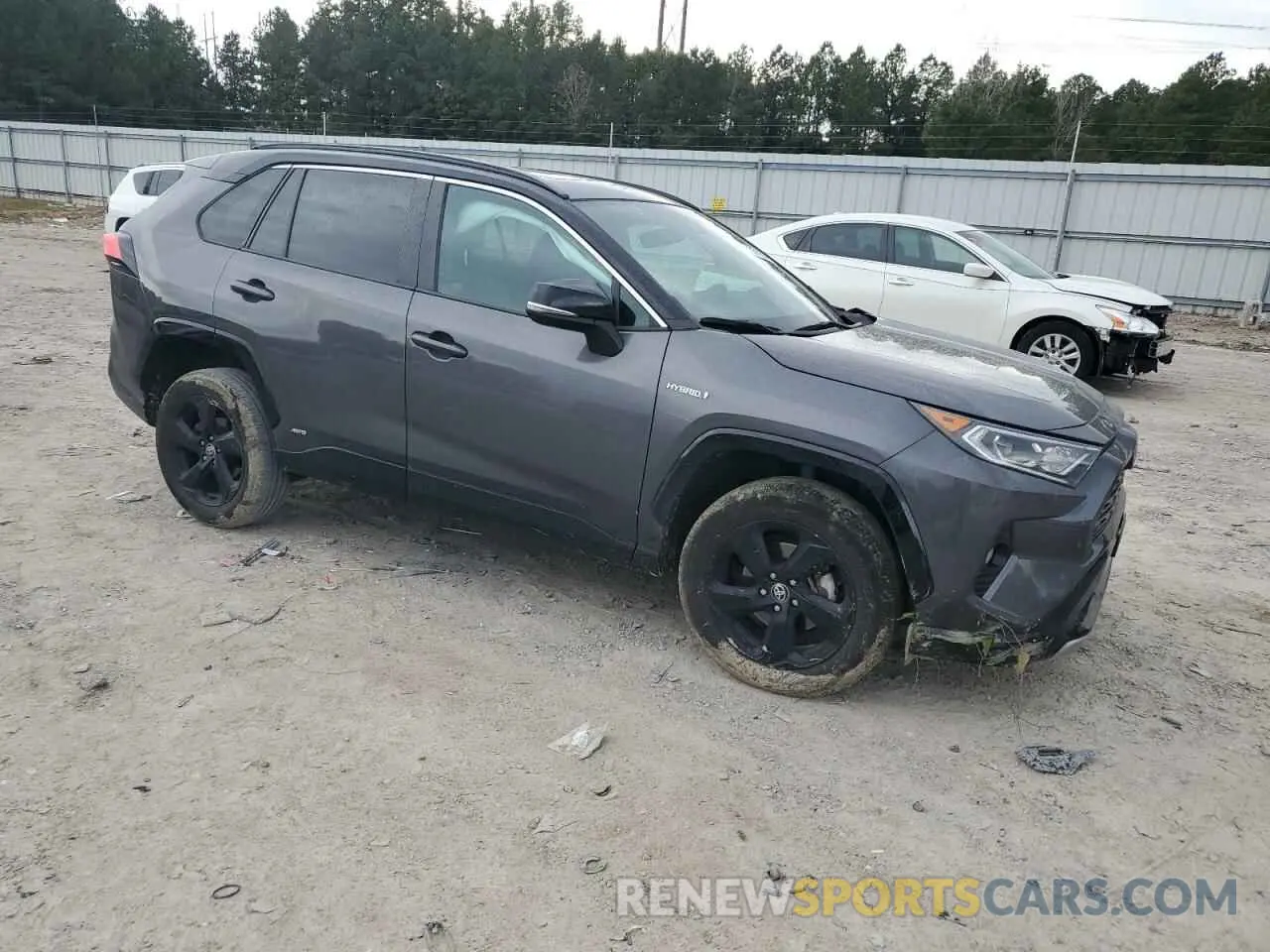 4 fotografías del automóvil dañado 2T3E6RFV8MW023037 TOYOTA RAV4 2021