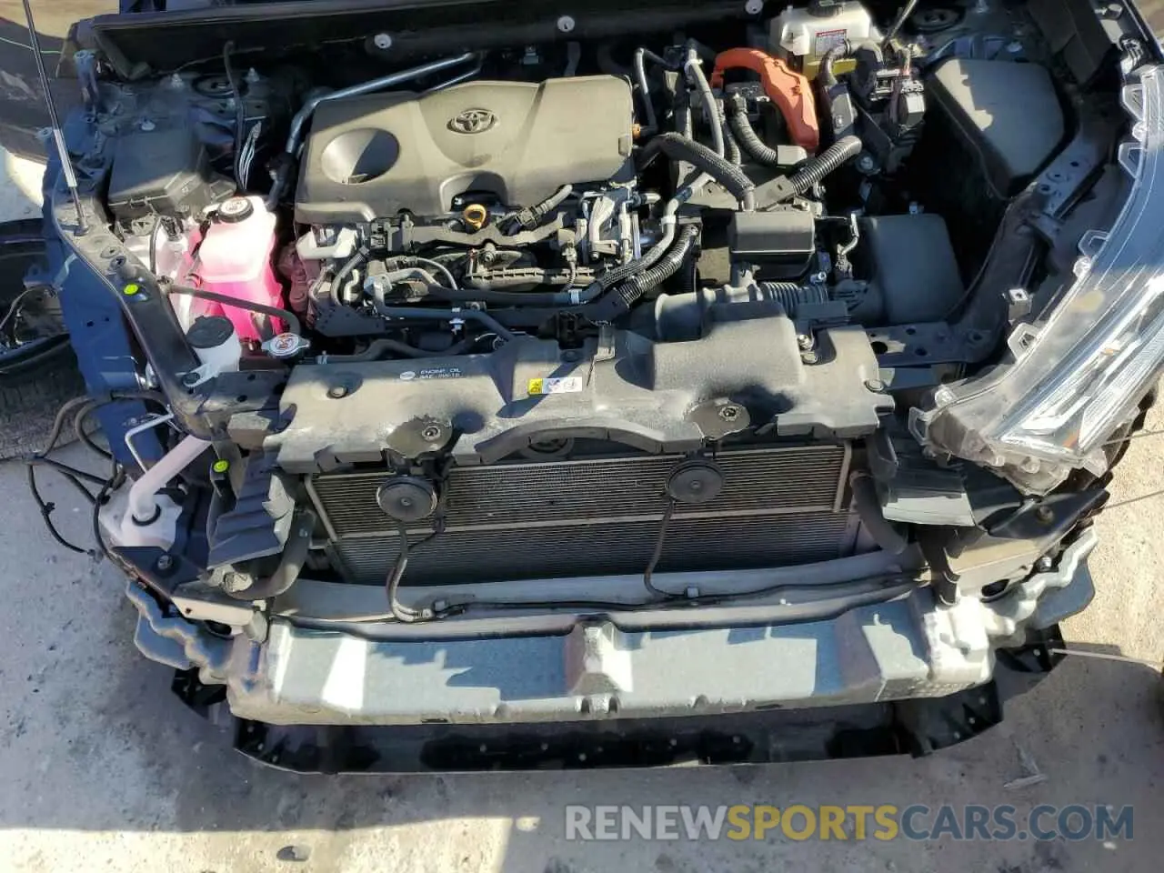 12 fotografías del automóvil dañado 2T3E6RFV9MW005484 TOYOTA RAV4 2021