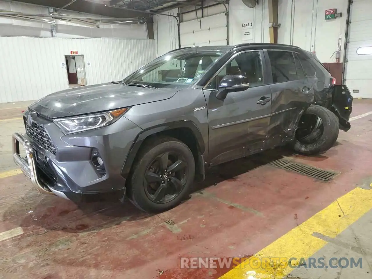 1 fotografías del automóvil dañado 2T3E6RFV9MW006442 TOYOTA RAV4 2021
