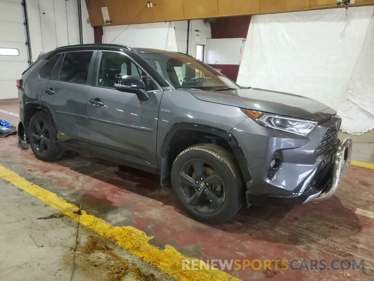 4 fotografías del automóvil dañado 2T3E6RFV9MW006442 TOYOTA RAV4 2021