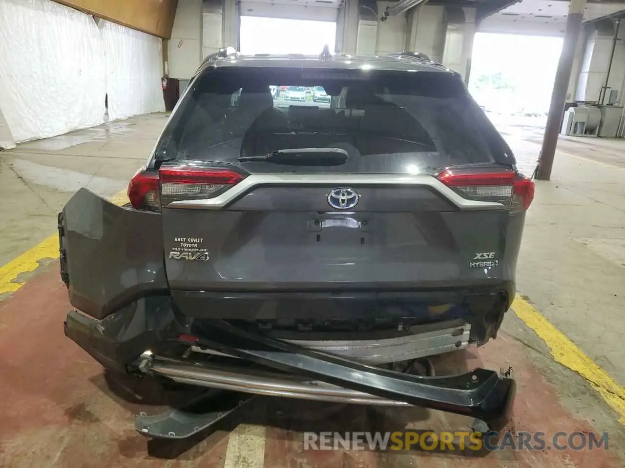 6 fotografías del automóvil dañado 2T3E6RFV9MW006442 TOYOTA RAV4 2021