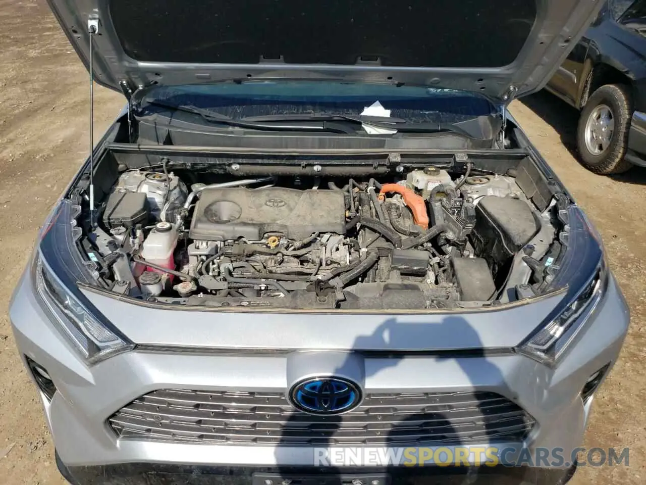 11 fotografías del automóvil dañado 2T3E6RFV9MW013200 TOYOTA RAV4 2021