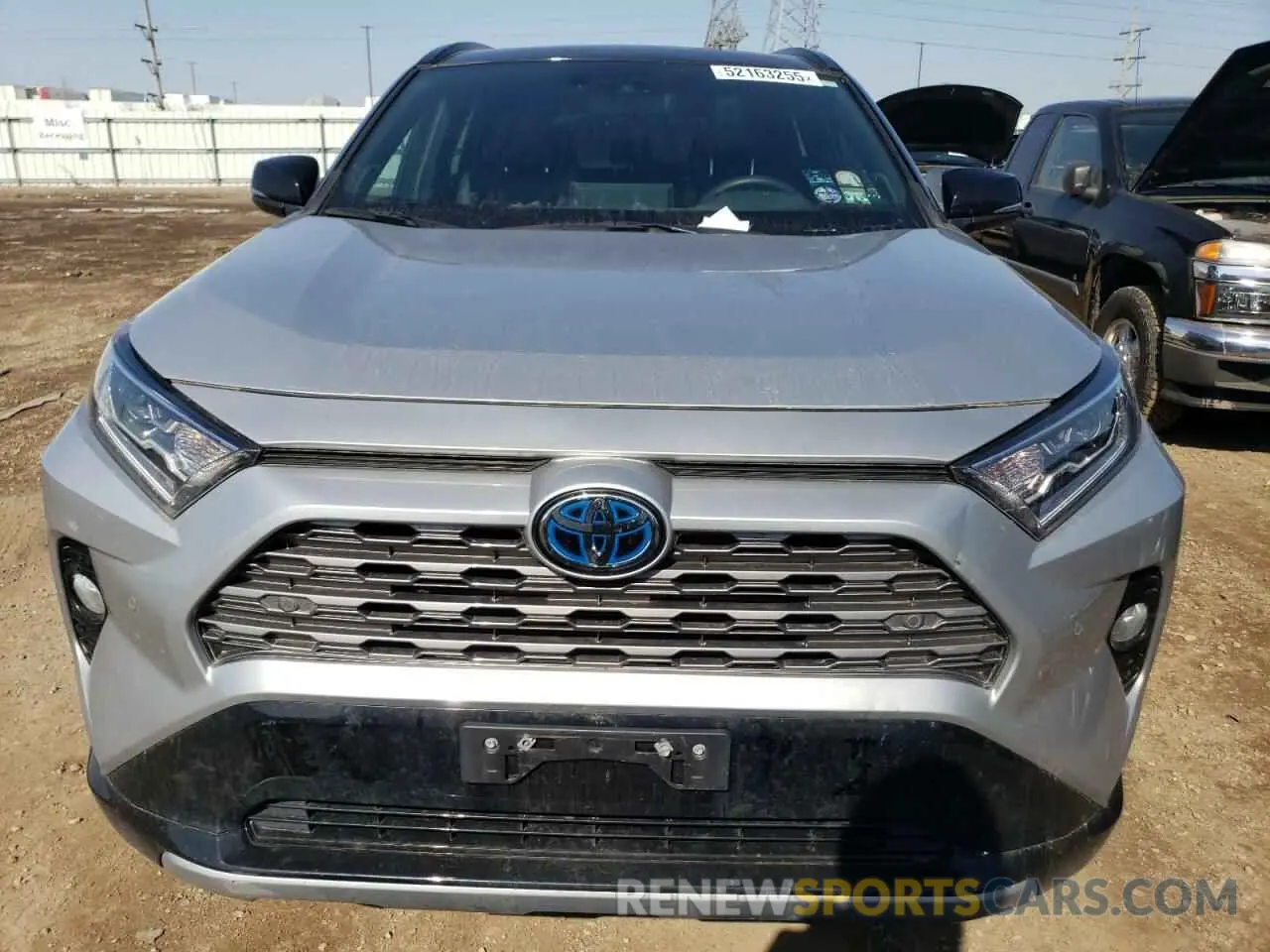 5 fotografías del automóvil dañado 2T3E6RFV9MW013200 TOYOTA RAV4 2021