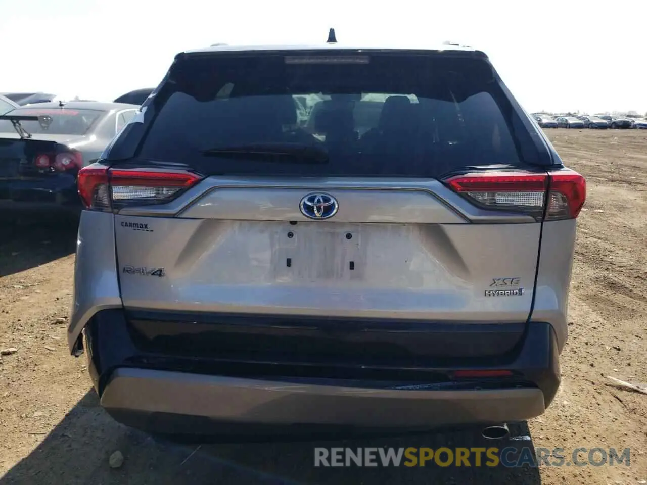 6 fotografías del automóvil dañado 2T3E6RFV9MW013200 TOYOTA RAV4 2021