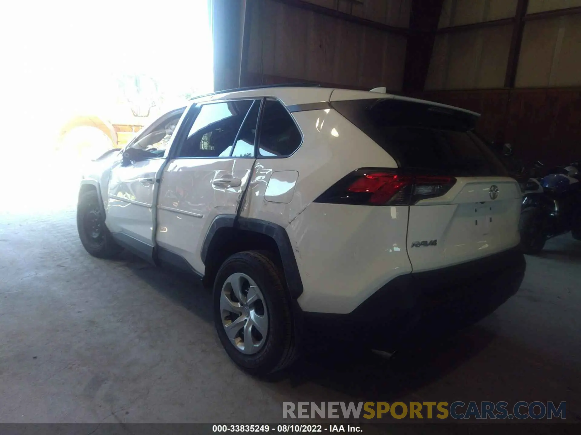 3 fotografías del automóvil dañado 2T3F1RFV0MC170389 TOYOTA RAV4 2021