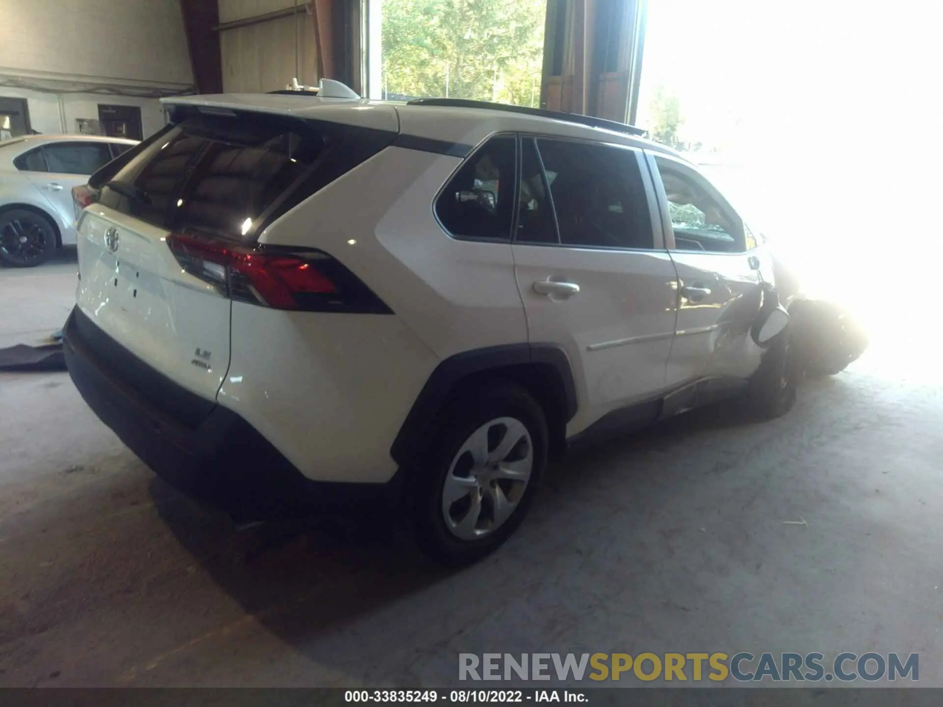 4 fotografías del automóvil dañado 2T3F1RFV0MC170389 TOYOTA RAV4 2021