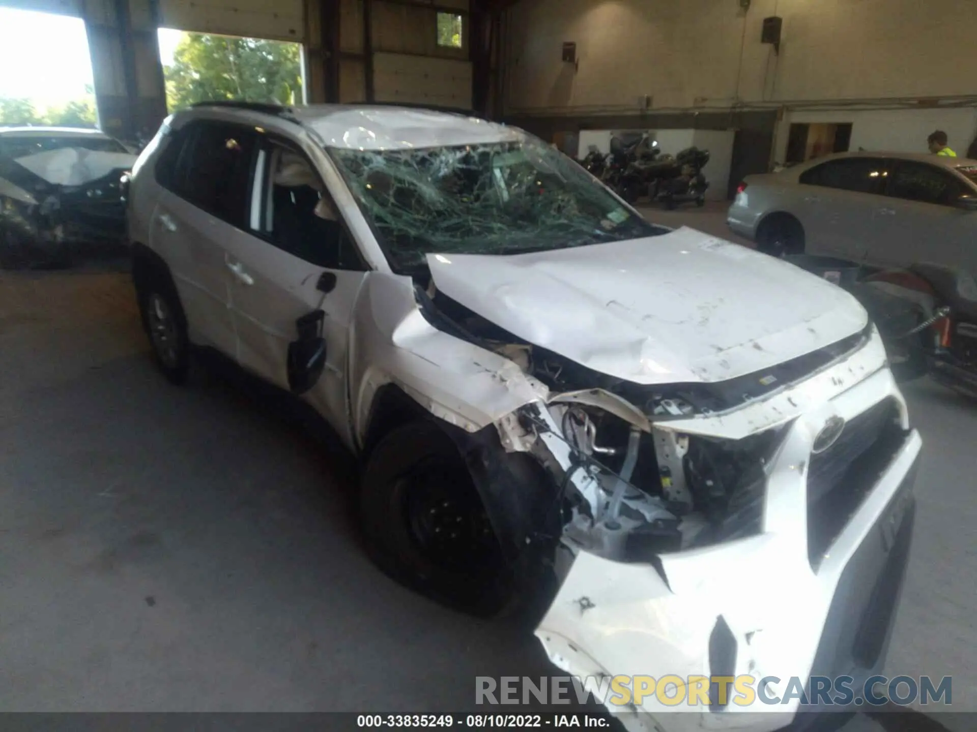 6 fotografías del automóvil dañado 2T3F1RFV0MC170389 TOYOTA RAV4 2021