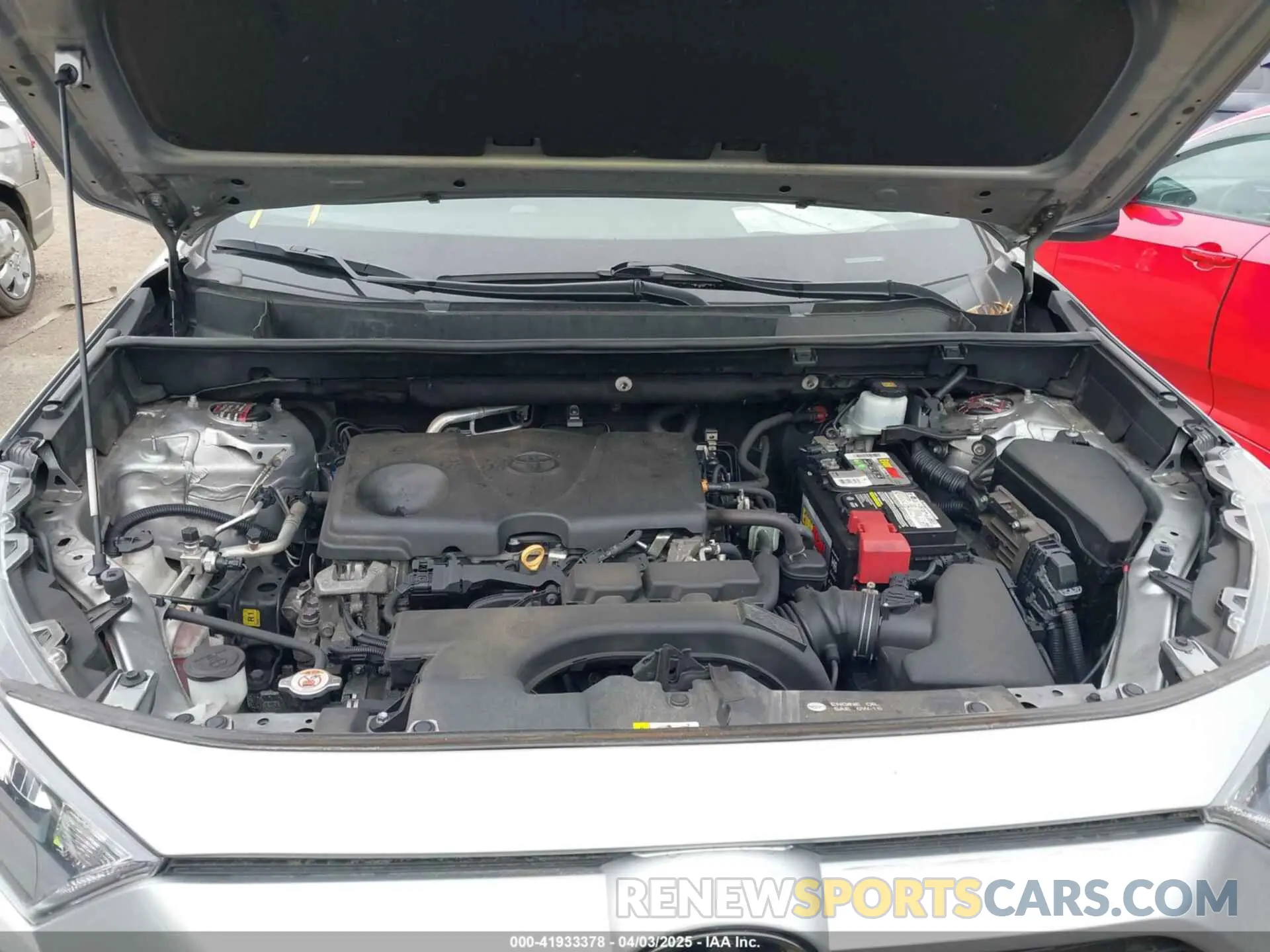 10 fotografías del automóvil dañado 2T3F1RFV0MC188830 TOYOTA RAV4 2021