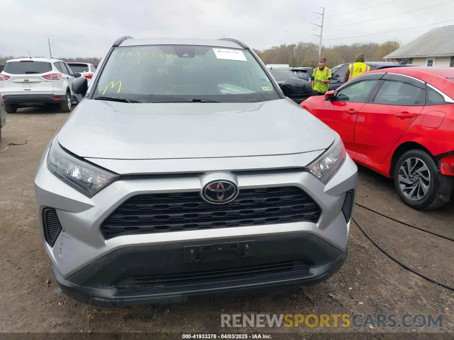 11 fotografías del automóvil dañado 2T3F1RFV0MC188830 TOYOTA RAV4 2021