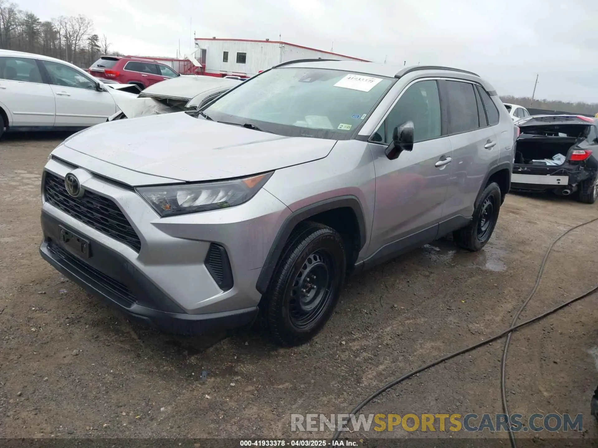 2 fotografías del automóvil dañado 2T3F1RFV0MC188830 TOYOTA RAV4 2021